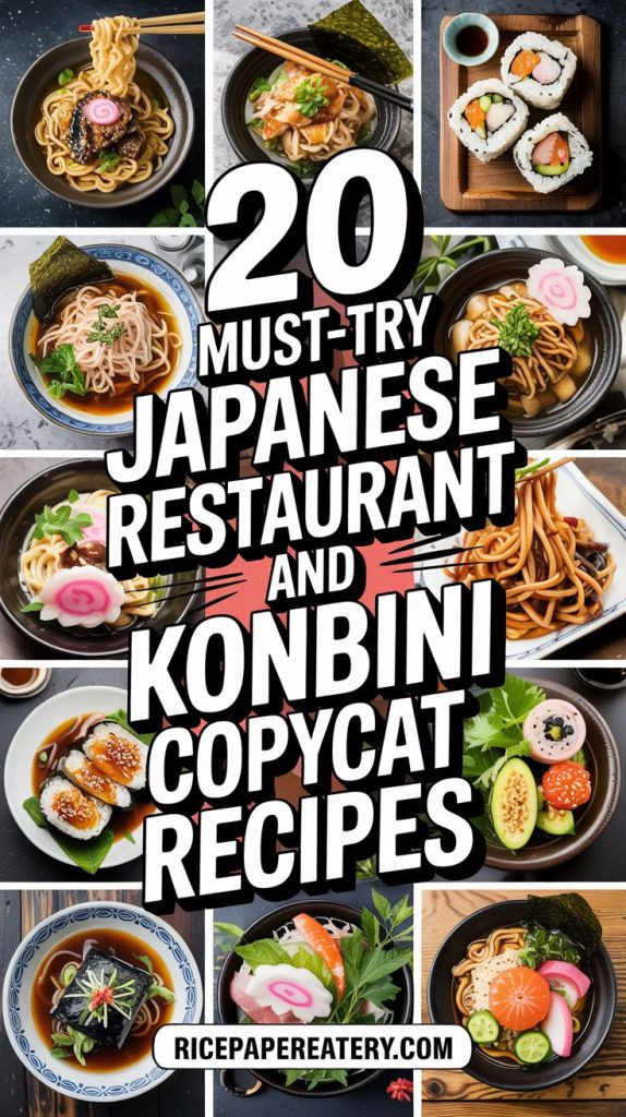 japanese restaurant konbini copycat recipes 1