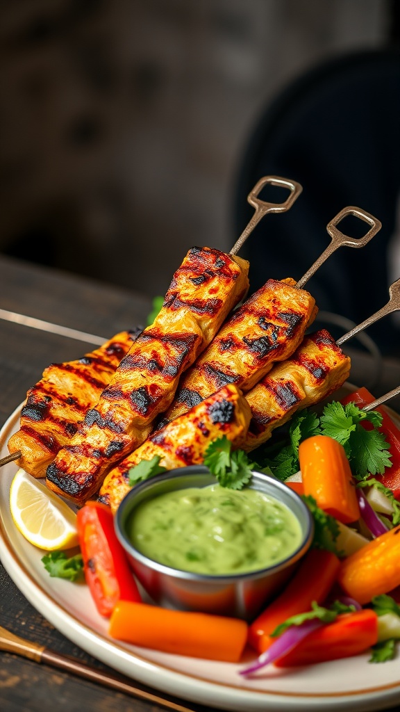 20 Delicious Pakistani Fish Recipes to Try Today 28 Delicious tandoori fish skewers served with green chutney and fresh vegetables.