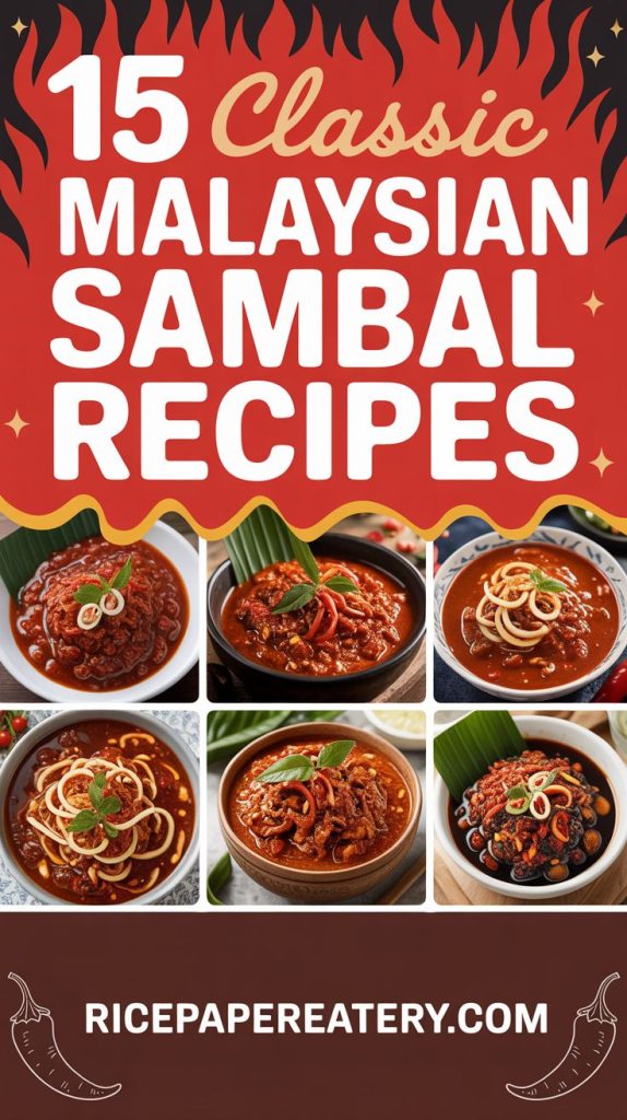 15 Classic Malaysian Sambal Recipes You Need to Try 21 classic malaysian sambal recipes 1