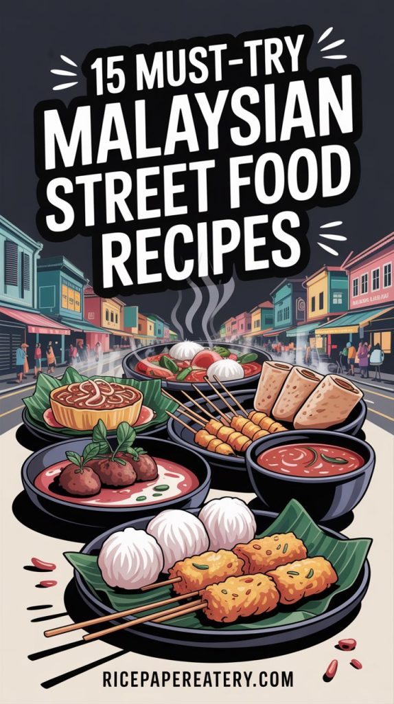 15 Must-Try Malaysian Street Food Recipes That Will Satisfy Your Cravings 38 malaysian street food recipes 3